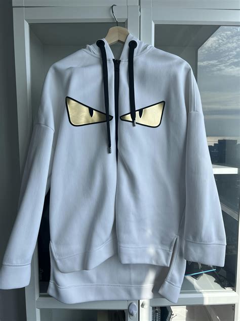 fendi monster hoodie ebay|fendi hoodie women's.